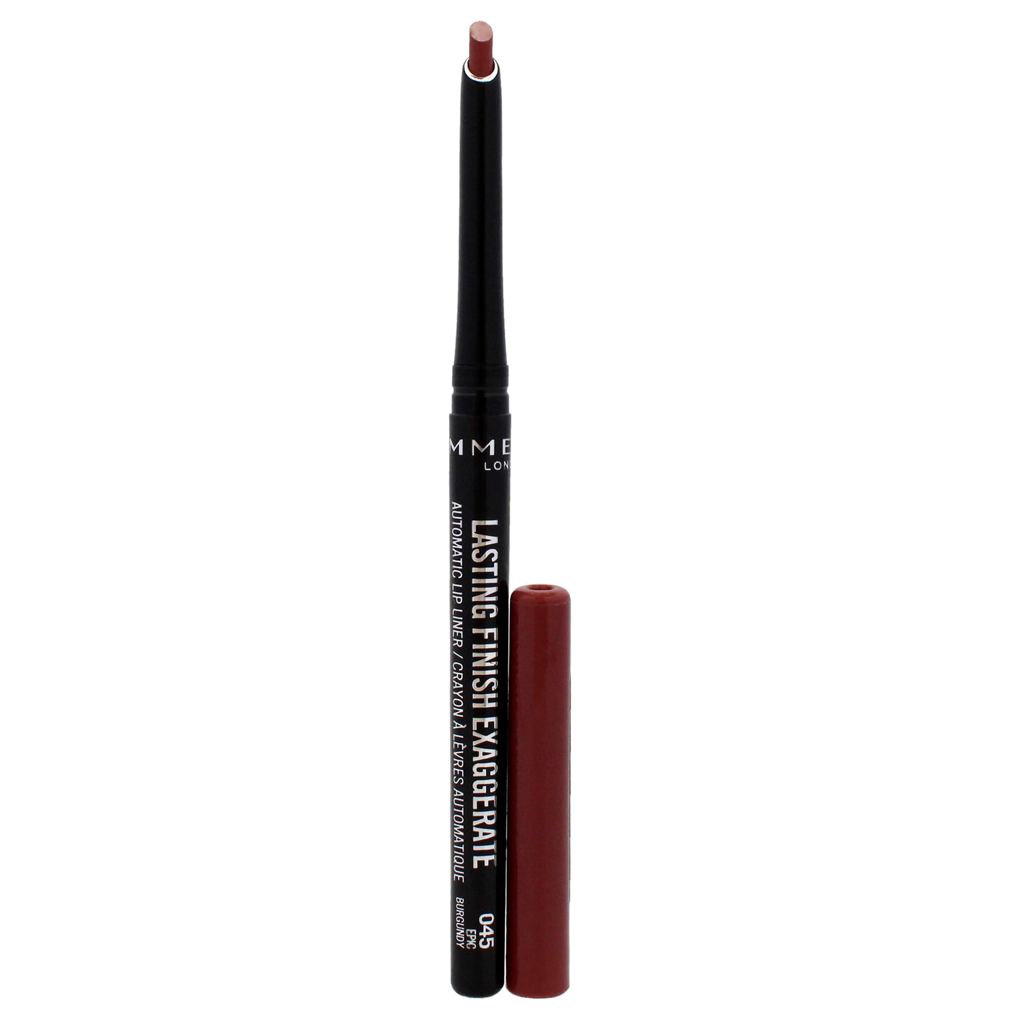 Delineador De Labios Rimmel Lasting Finish Exaggerate 45 Epic Burgundy - Venta Internacional.