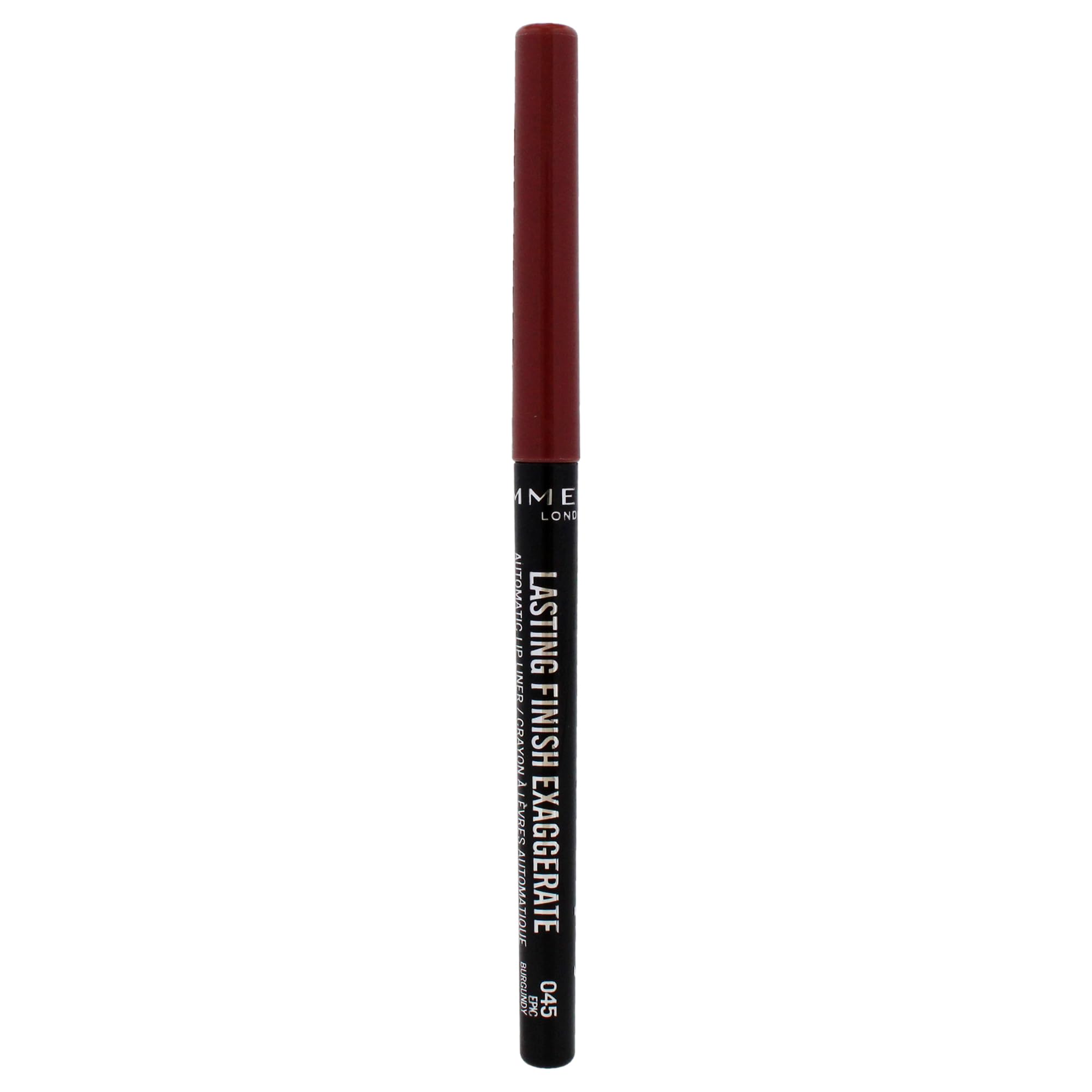 Foto 4 pulgar | Delineador De Labios Rimmel Lasting Finish Exaggerate 45 Epic Burgundy - Venta Internacional.