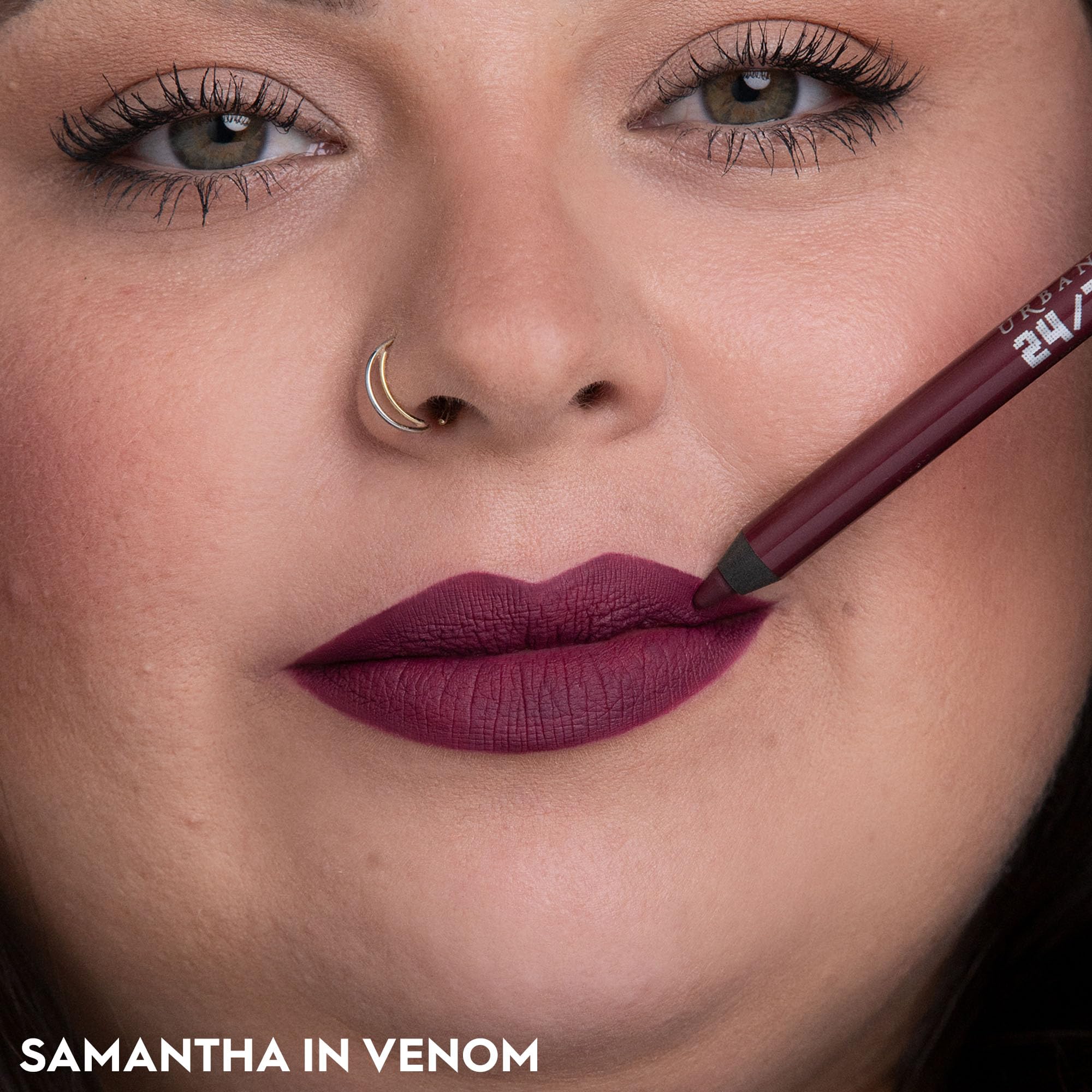 Foto 4 | Delineador de Labios Urban Decay 24/7 Glide-on Venom (rich Plum) 1.2 Ml - Venta Internacional