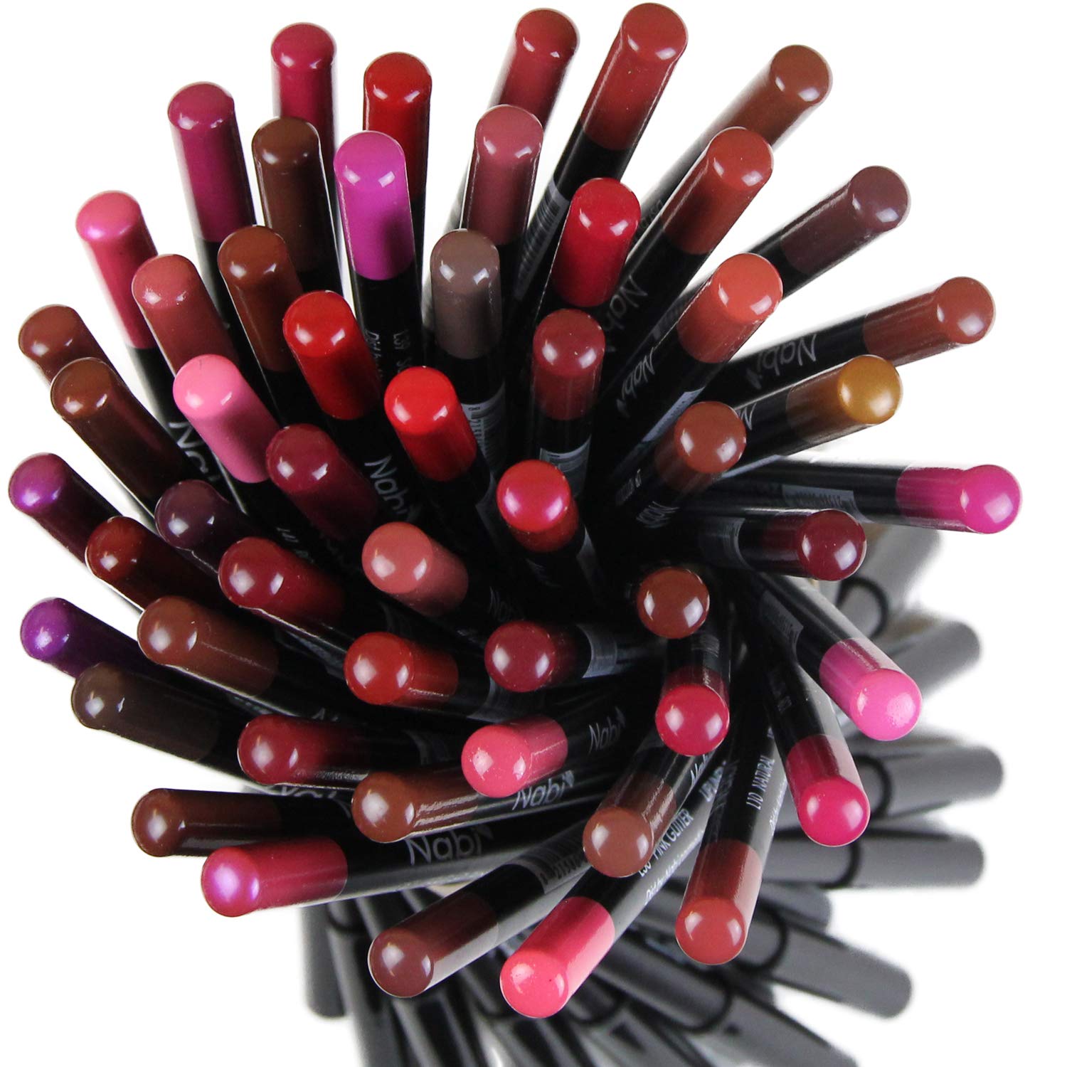 Foto 3 pulgar | Set De Lápices Delineadores De Labios Nabi De 54 Tonos Para Todas Las Edades, Unisex - Venta Internacional.