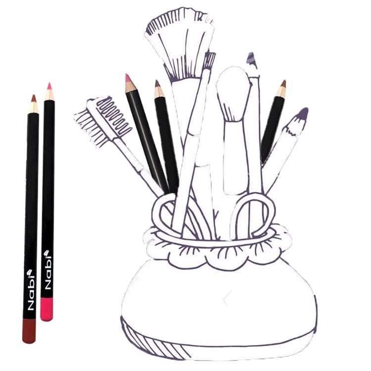 Foto 6 pulgar | Set De Lápices Delineadores De Labios Nabi De 54 Tonos Para Todas Las Edades, Unisex - Venta Internacional.