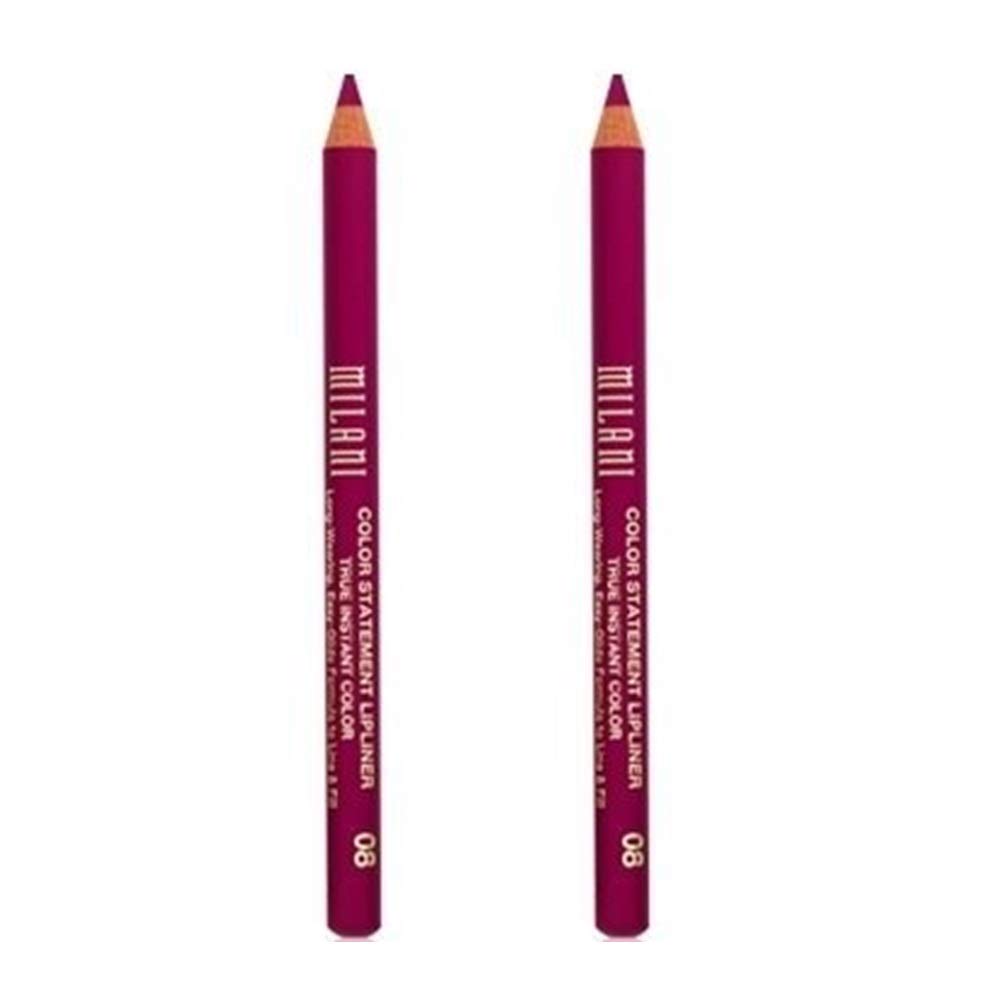 Foto 2 pulgar | Perfilador De Labios Milani Color Statement Fuchsia 08, Paquete De 2 - Venta Internacional.