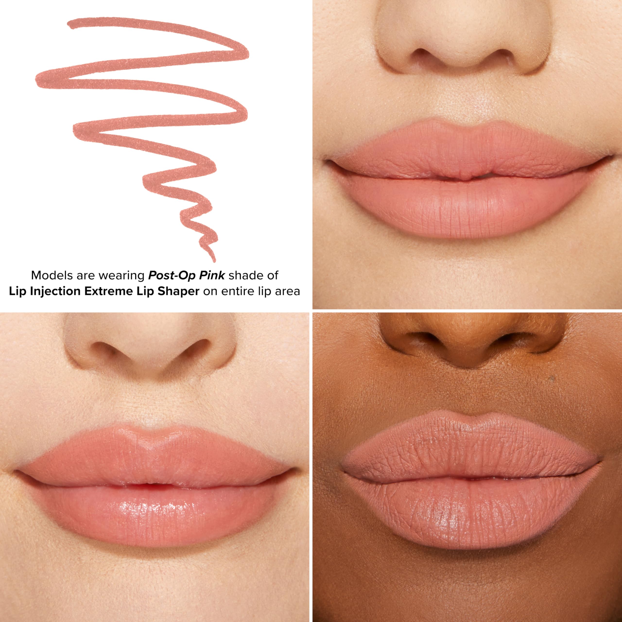 Foto 3 pulgar | Delineador De Labios Too Face Lip Injection Extreme Puffy Nude - Venta Internacional.