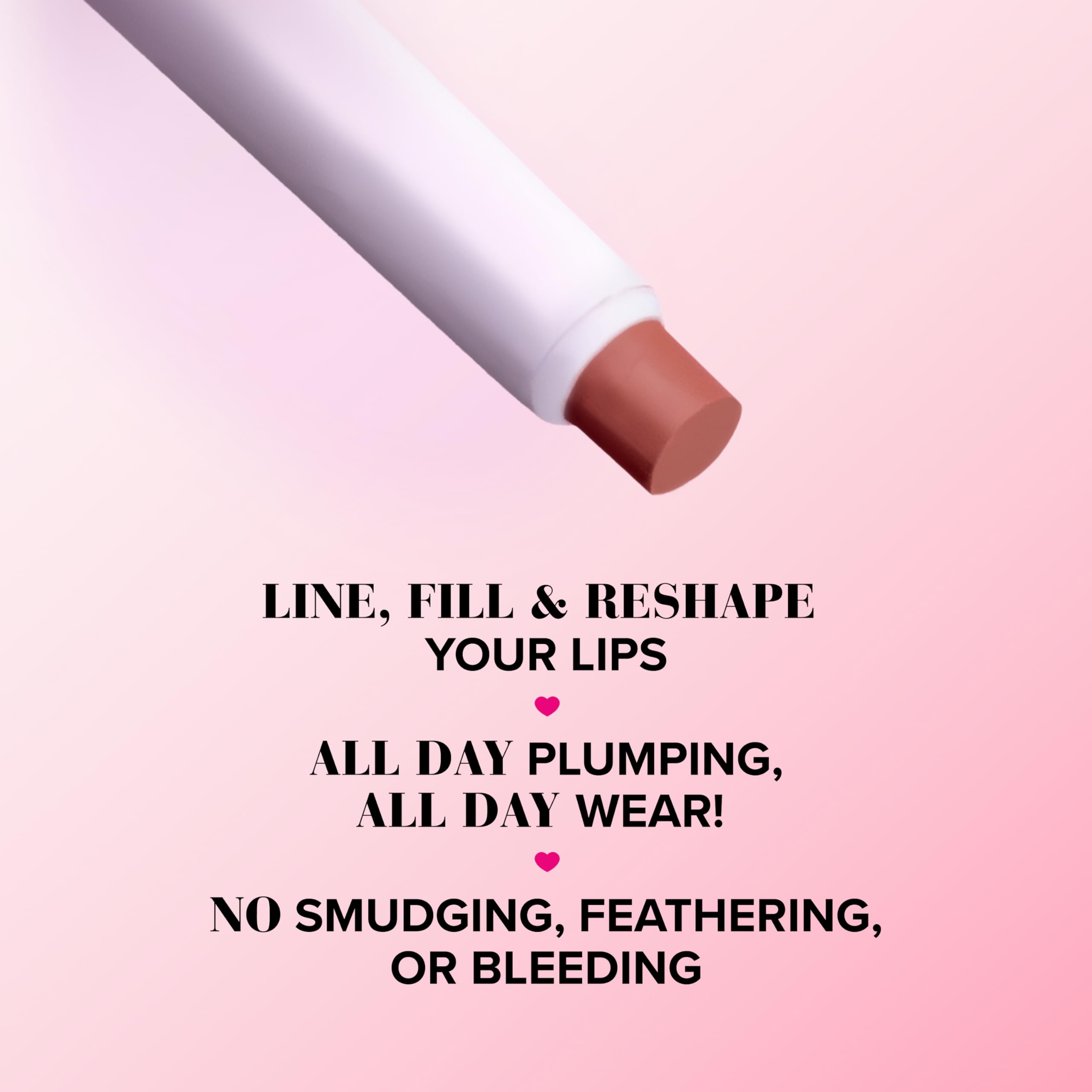 Foto 3 | Delineador De Labios Too Face Lip Injection Extreme Puffy Nude - Venta Internacional.