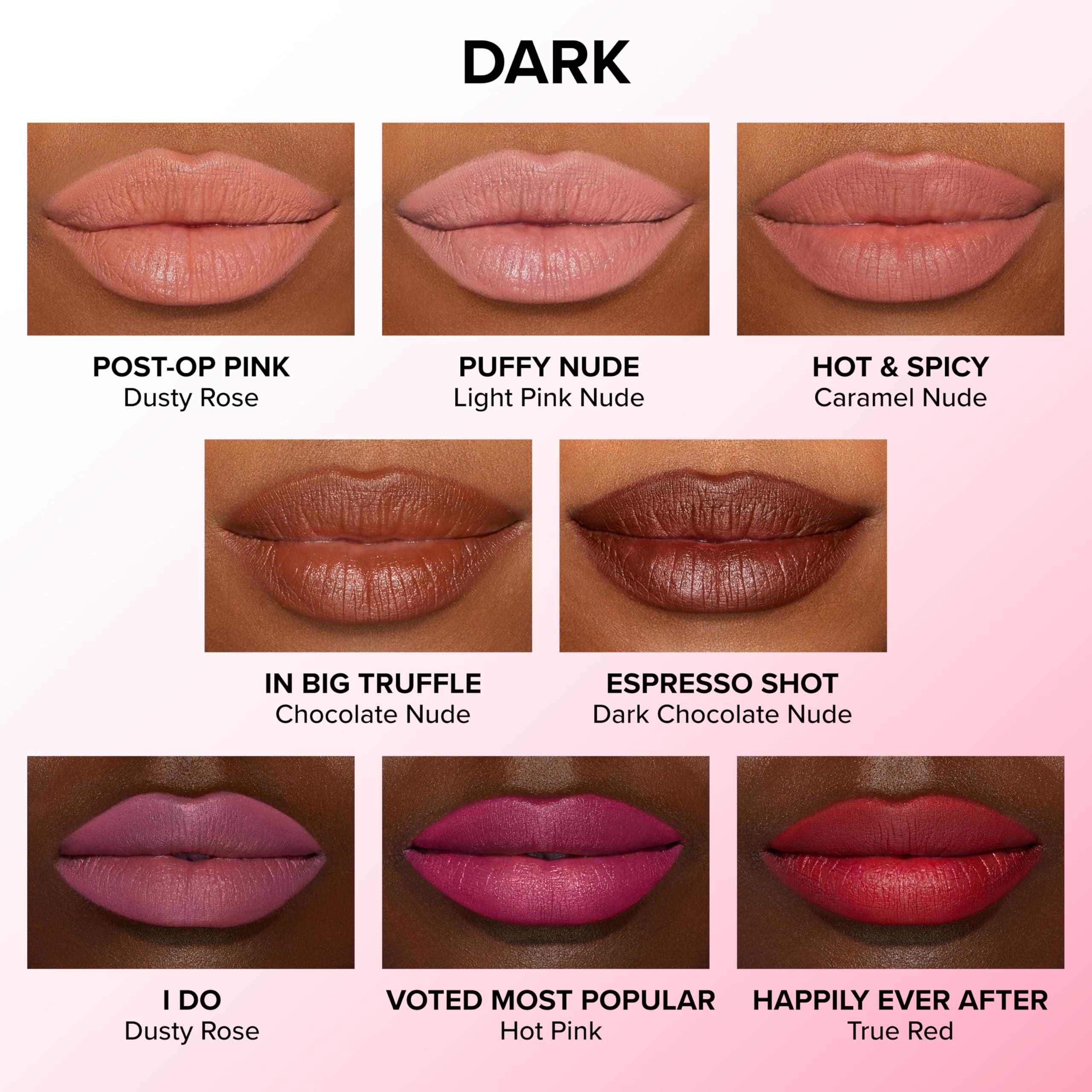 Foto 7 pulgar | Delineador De Labios Too Face Lip Injection Extreme Puffy Nude - Venta Internacional.