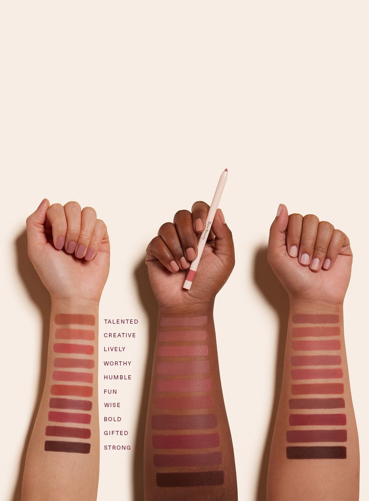 Foto 8 pulgar | Delineador De Labios Rare Beauty De Selena Gomez Kind Words Gifted - Venta Internacional.