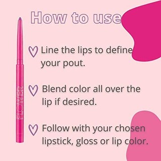Foto 4 | Delineador De Labios Flower Beauty Petal Pout, Suave Y Cremoso, Violeta, 0.3 Ml - Venta Internacional.