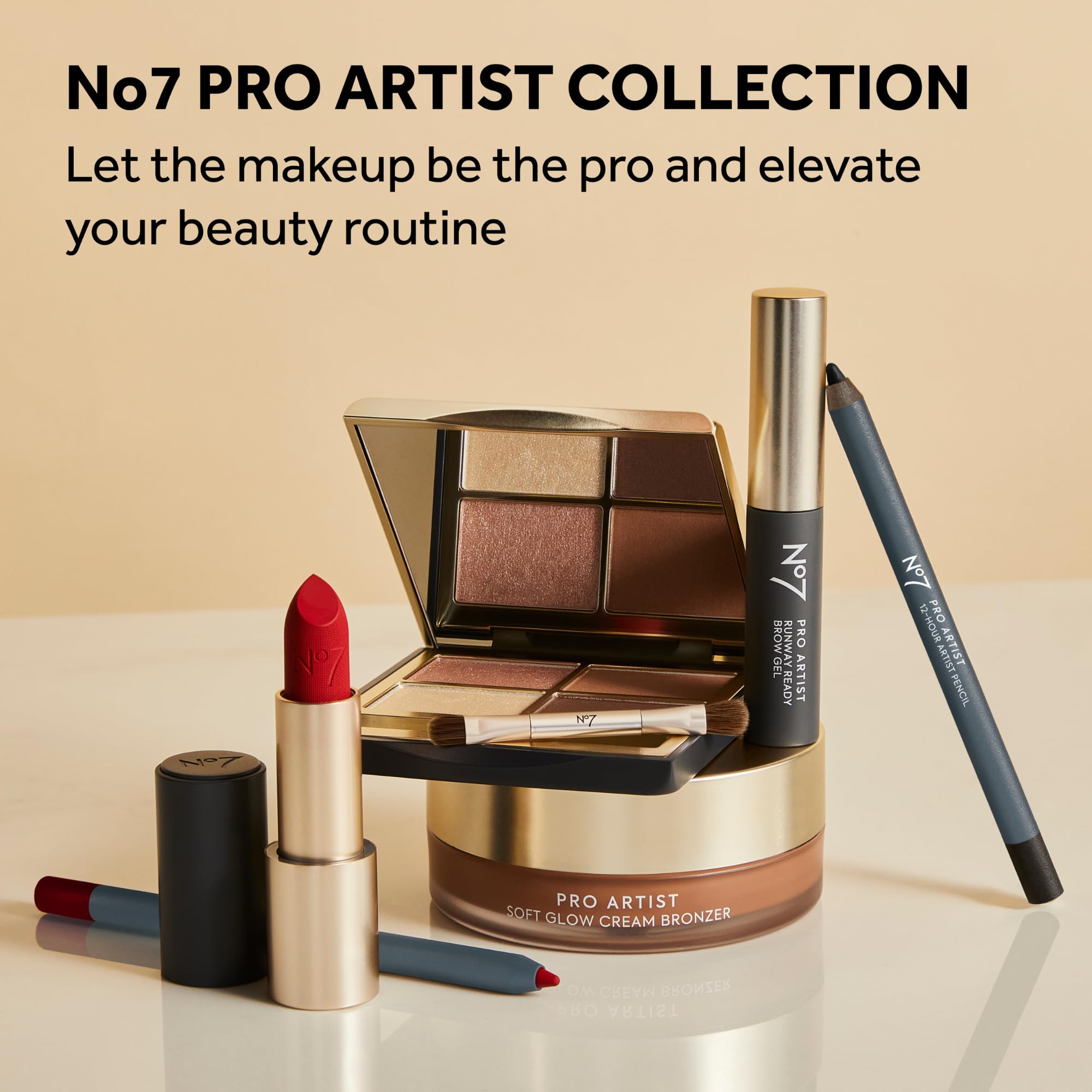 Foto 7 pulgar | Delineador De Labios No7 Pro Artist Precision Edit Creamy Matte Nude - Venta Internacional.