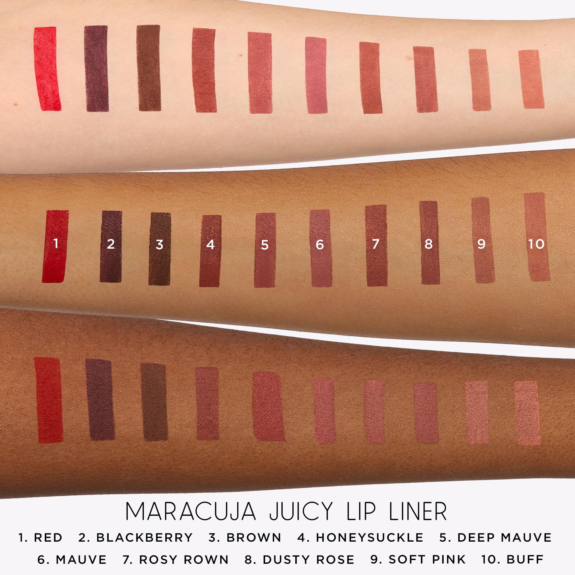 Foto 6 | Delineador De Labios Para Tarta Maracuja, Jugoso, Rosa Suave, Talla De Viaje - Venta Internacional.