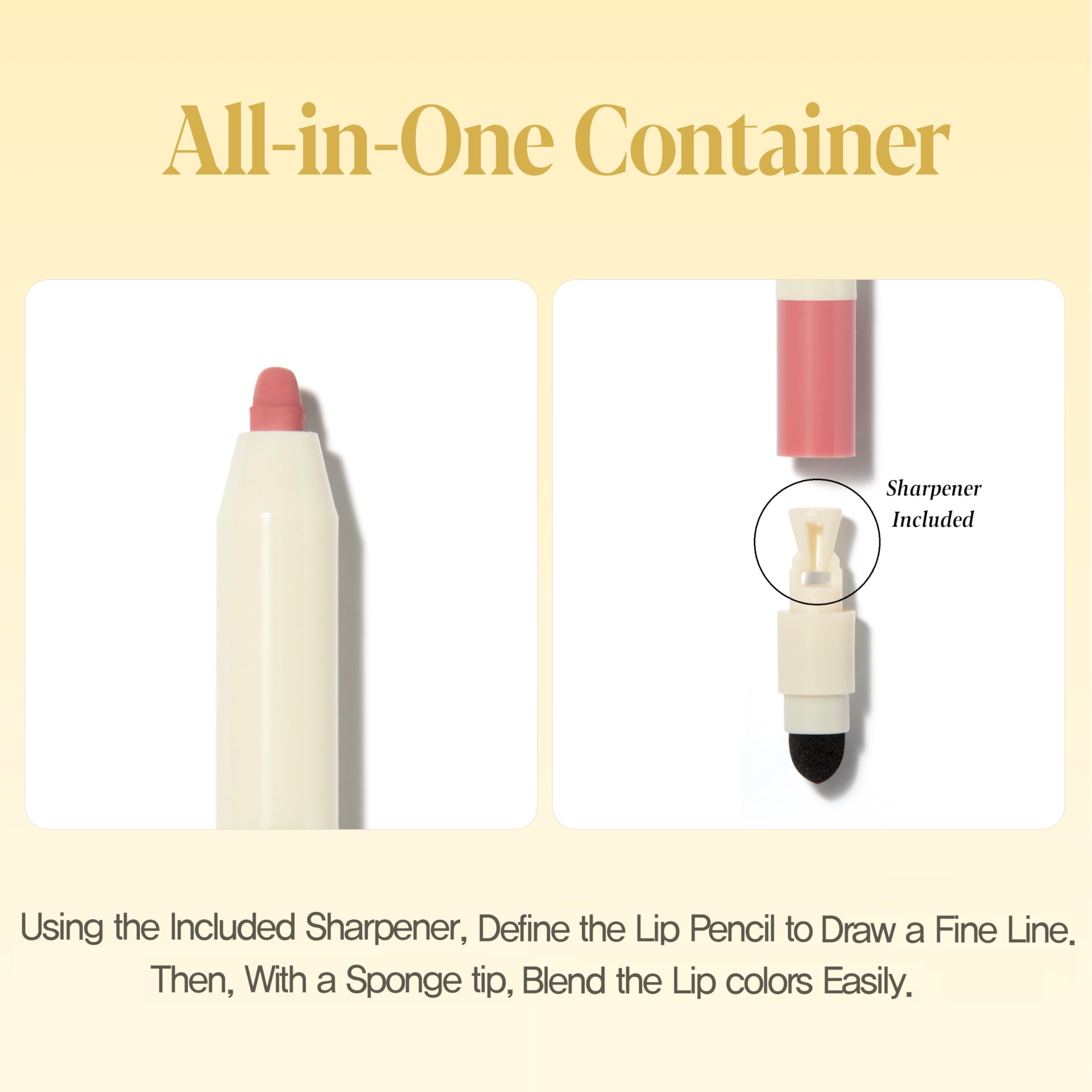 Foto 6 pulgar | Lápiz De Labios Lip Collection Espoir Plumppies Overlip #rose Con Sacapuntas - Venta Internacional.