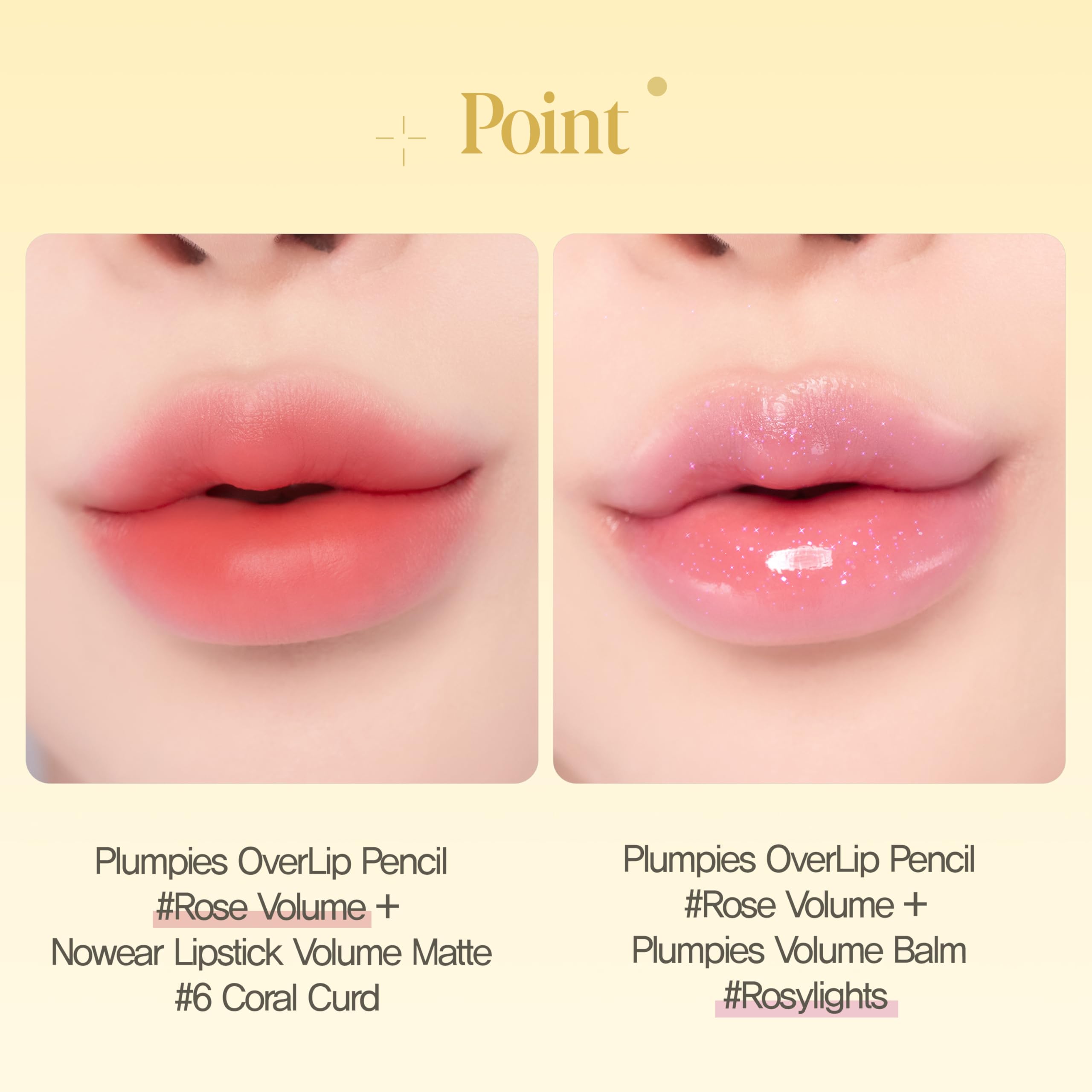 Foto 7 pulgar | Lápiz De Labios Lip Collection Espoir Plumppies Overlip #rose Con Sacapuntas - Venta Internacional.