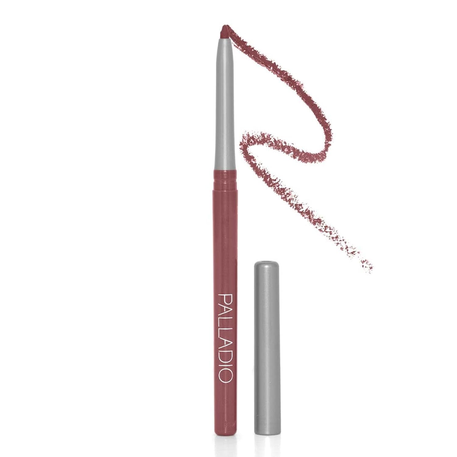 Delineador De Labios Palladio Retráctil, Impermeable, De Alta Pigmentación, Color Ciruela - Venta Internacional.