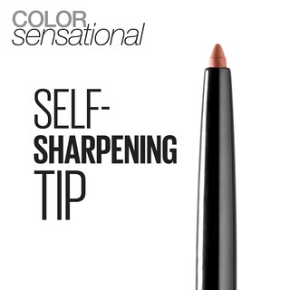 Foto 6 | Delineador De Labios Maybelline Color Sensational Beige Babe Nude - Venta Internacional.