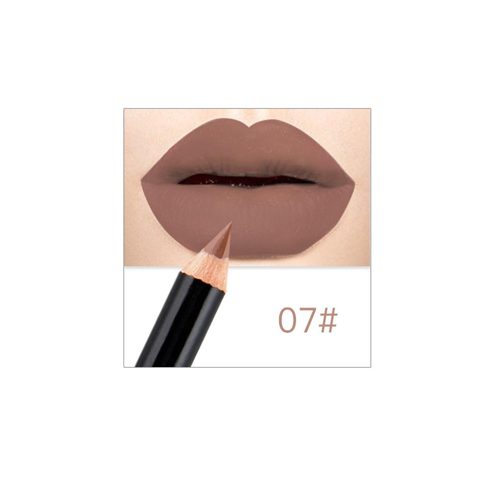 Foto 3 pulgar | Lápiz Labial Lip Liner Nude Matte  Impermeable  1 G  Huoguo - Venta Internacional.
