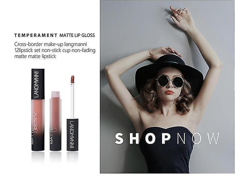 Foto 5 | Set De Maquillaje Huoguo Foundations Correcalers  12 Unidades  Lápiz Labial Mate Sexy - Venta Internacional.
