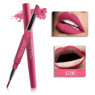 Foto 1 | Delineador De Labios Miss Rose De Doble Punta Duradero Y Resistente Al Agua 8 Colores - Venta Internacional.