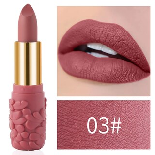Foto 2 | Lápiz Labial Huoguo Petal Style Impermeable Europeo Americano - Venta Internacional.