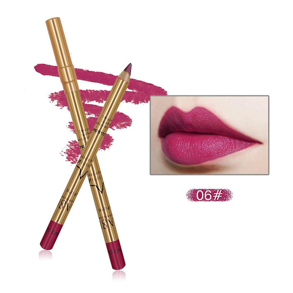 Foto 3 pulgar | Delineador De Labios Imagic Metal Para Mujer  Duradero  Impermeable  8 Colores - Venta Internacional.