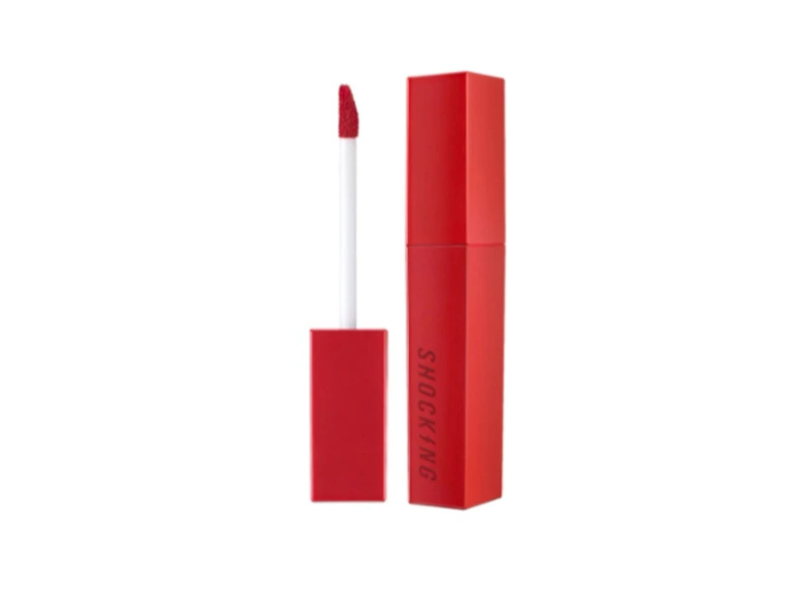 Tinta Labial Mate Tipo Tattoo The Shocking 08 Bad Liar Tony Moly Tmskc008 color Rojo