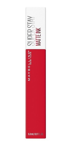 Foto 4 pulgar | Labial Líquido Indeleble Larga Duración Matte Ink Maybelline color 325 Shot Caller