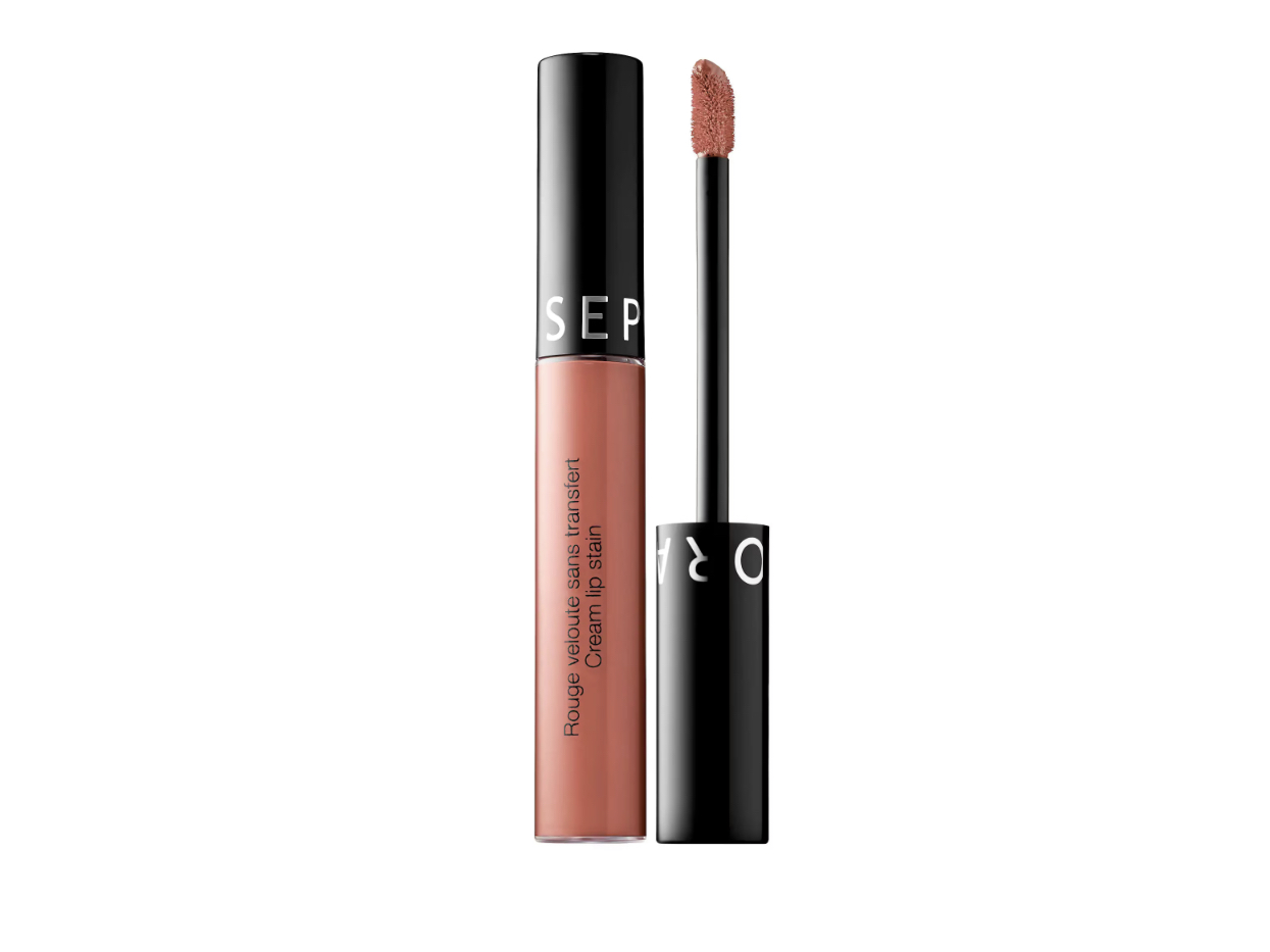 Labial Líquido Sephora Collection Cream Lip Stain Liquid Lipstick Warm Nude