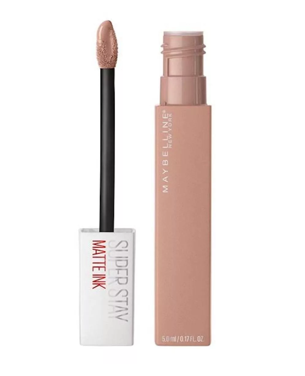 Labial Maybelline Acabado Mate Nude color Driver