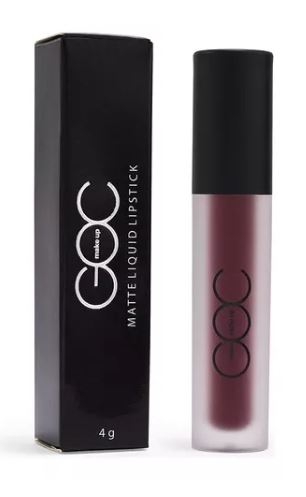 Foto 3 | Goc, Matte Liquid Lipstick, Indeleble, Alta Pigmentación Acabado Mate Color Sweet Merlot