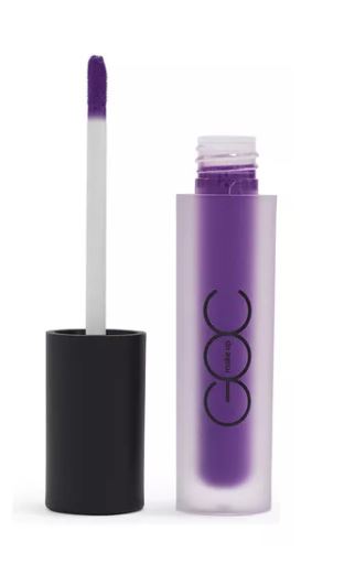 Foto 2 | Labial Líquido Mate Goc Alta Pigmentación color Neón Orquid
