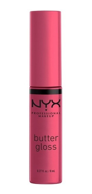 Foto 2 pulgar | Labial Líquido Nyx Butter Gloss Tono Strawberry Cheesecake de 8 Ml