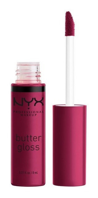 Foto 3 pulgar | Labial Líquido Nyx Butter Gloss Tono Devil's Food Cacke de 8 Ml