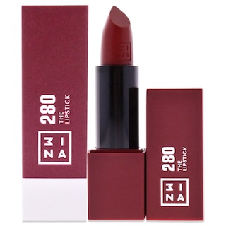Foto 1 | Labial 3ina - 280 Rojo Oscuro Brillante 0.11 oz