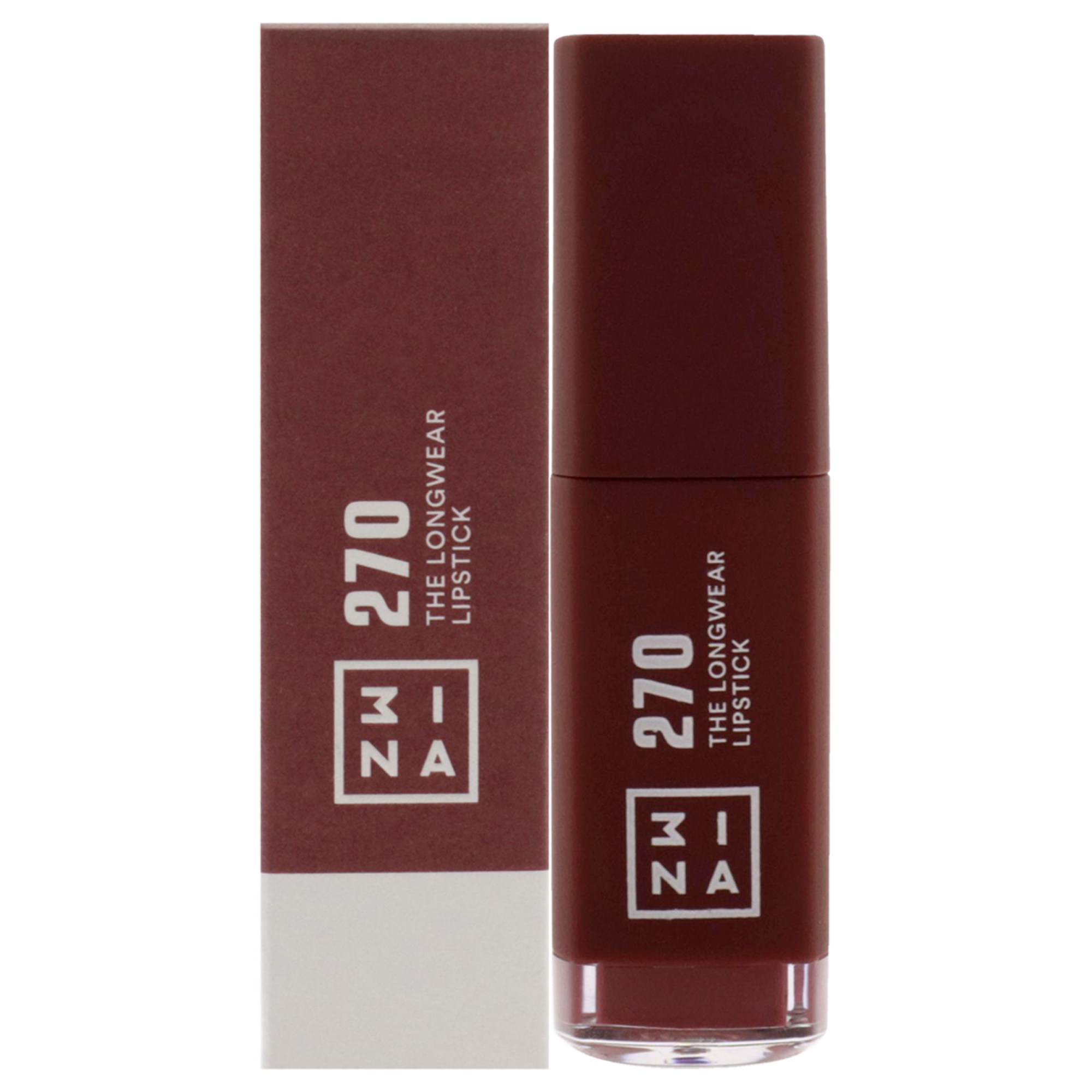 Labial de Larga Duración 3ina 270 Rojo Oscuro 0.20 oz