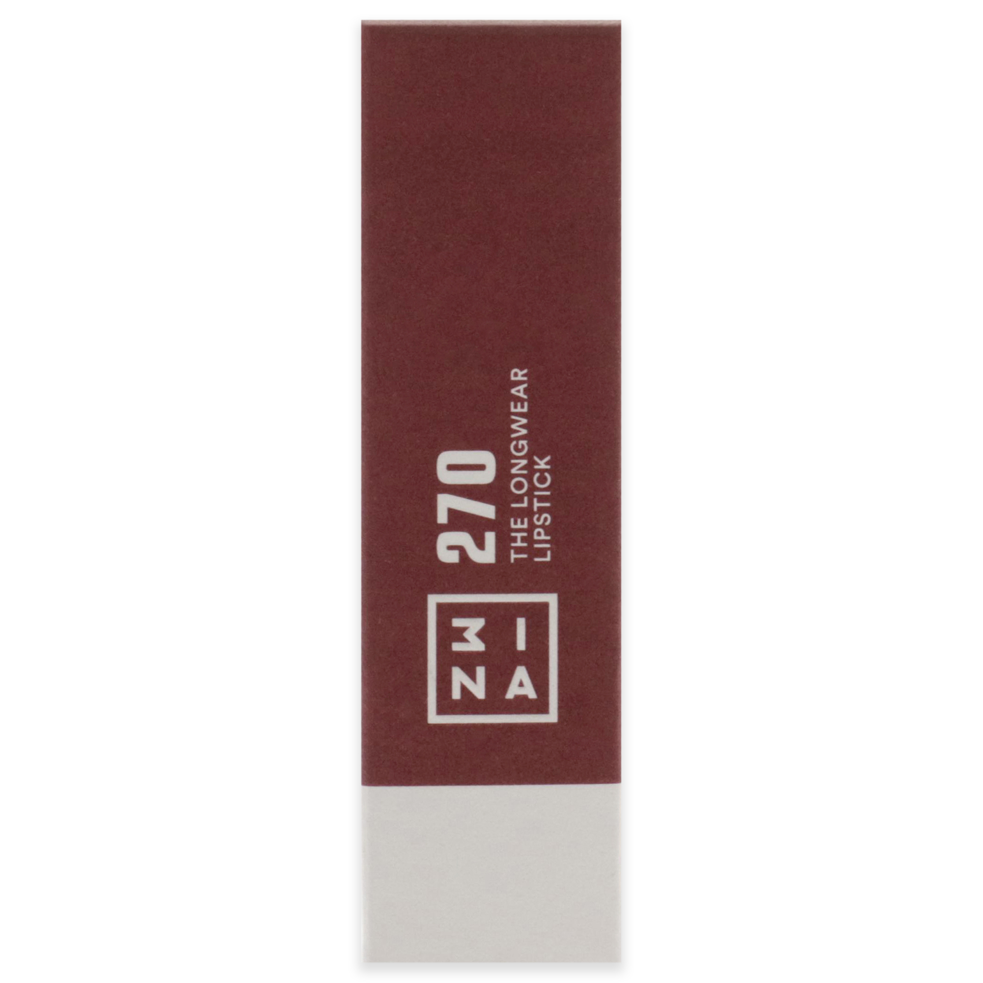 Foto 3 | Labial de Larga Duración 3ina 270 Rojo Oscuro 0.20 oz