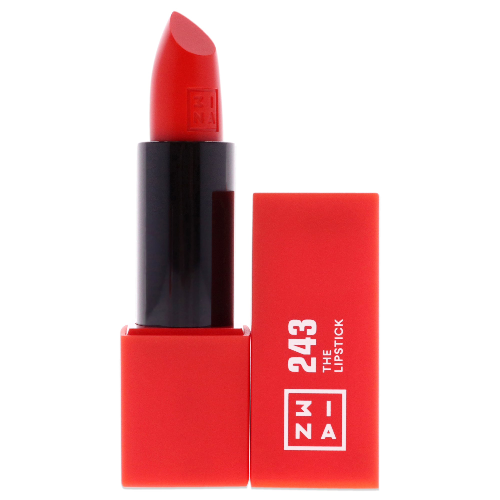 Foto 3 pulgar | Labial 3ina - 243 Coral Rojo Brillante 0.11 Oz