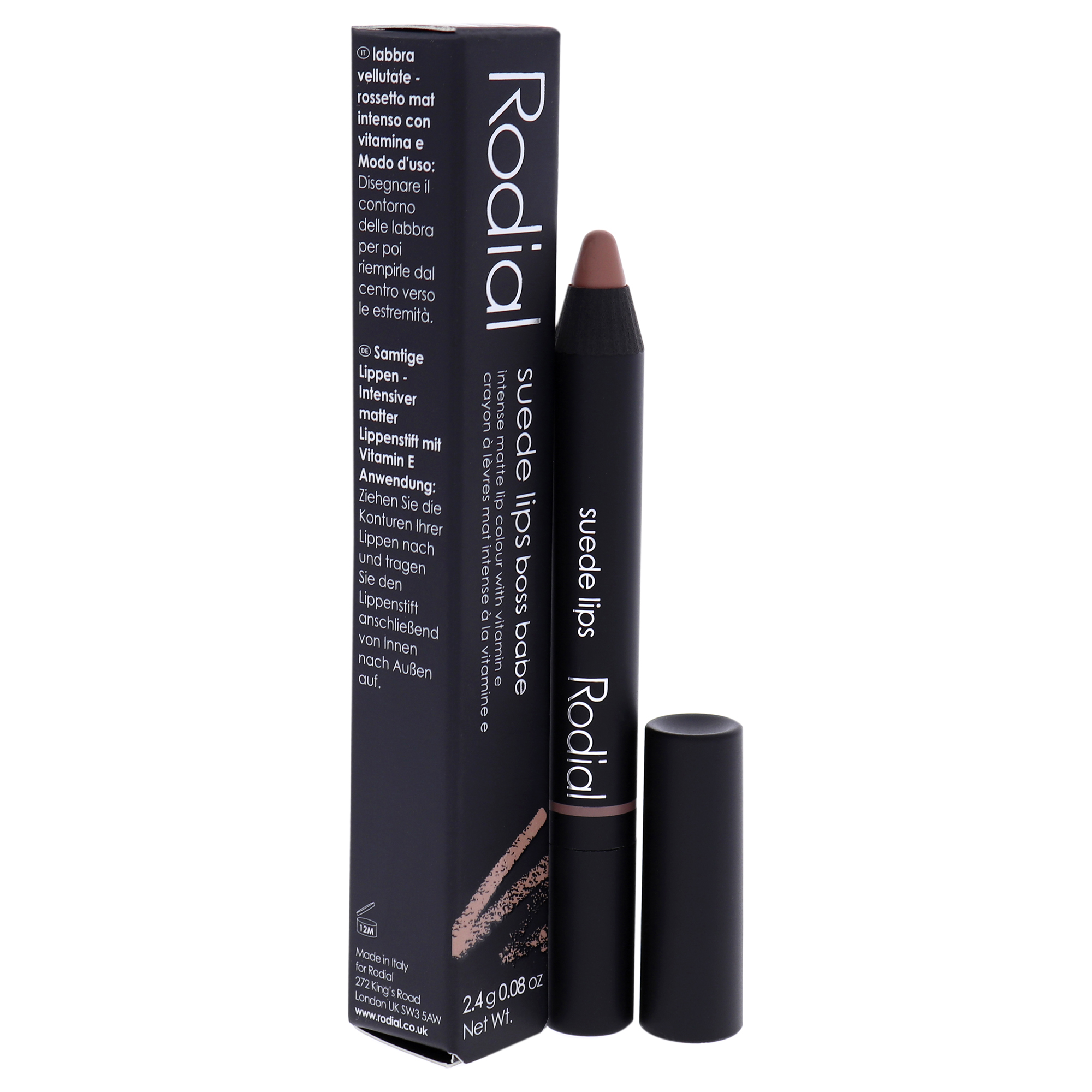 Foto 5 pulgar | Labial Rodial Suede Lips Boss Babe de 0.08 oz Importado de Estados Unidos