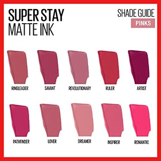 Foto 4 | Venta Internacional - Lápiz Labial Líquido Maybelline New York Superstay de Tinta Mate 0.17 Onzas