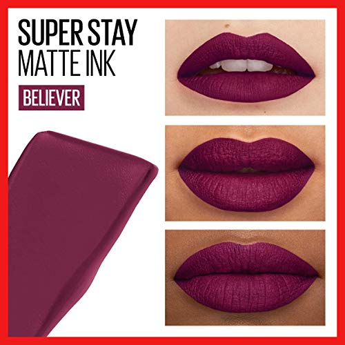 Foto 2 | Venta Internacional -  Labial Líquido Maybelline New York Superstay Lápiz de Tinta Mate Creyente 0.17 Onzas