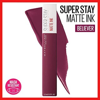 Foto 4 | Venta Internacional - Labial Líquido Maybelline New York Superstay Lápiz de Tinta Mate Creyente 0.17 Onzas