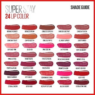 Foto 2 | Venta Internacional - Lápiz Labial Líquido Superstay 24 Perpetual Plum
