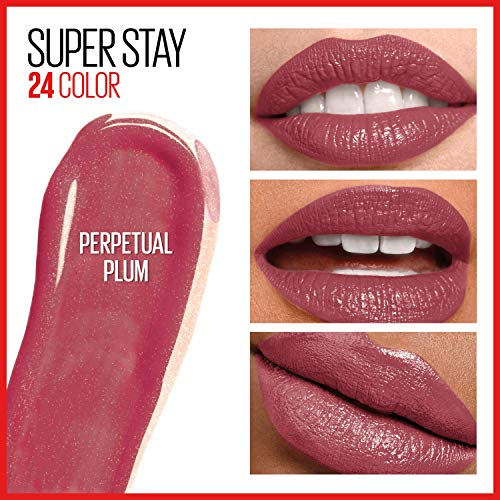 Foto 4 pulgar | Venta Internacional - Lápiz Labial Líquido Superstay 24 Perpetual Plum