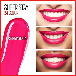Foto 3 | Maybelline Superstay 24 Lápiz Labial Líquido De 2 Pasos Magenta Crujiente