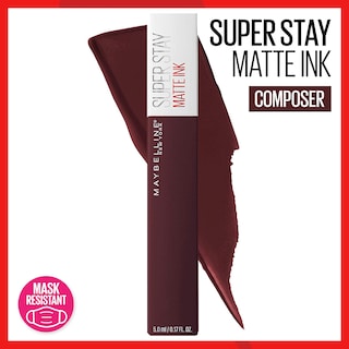 Foto 3 | Venta Internacional - Maybelline New York Superstay Matte Ink City Edition Lápiz Labial Líquido, Compositor, 0.17 Onzas