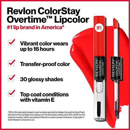 Foto 4 pulgar | Venta Internacional - Lápiz Labial Revlon Colorstay Overtime 500 Limitess Black Cherry