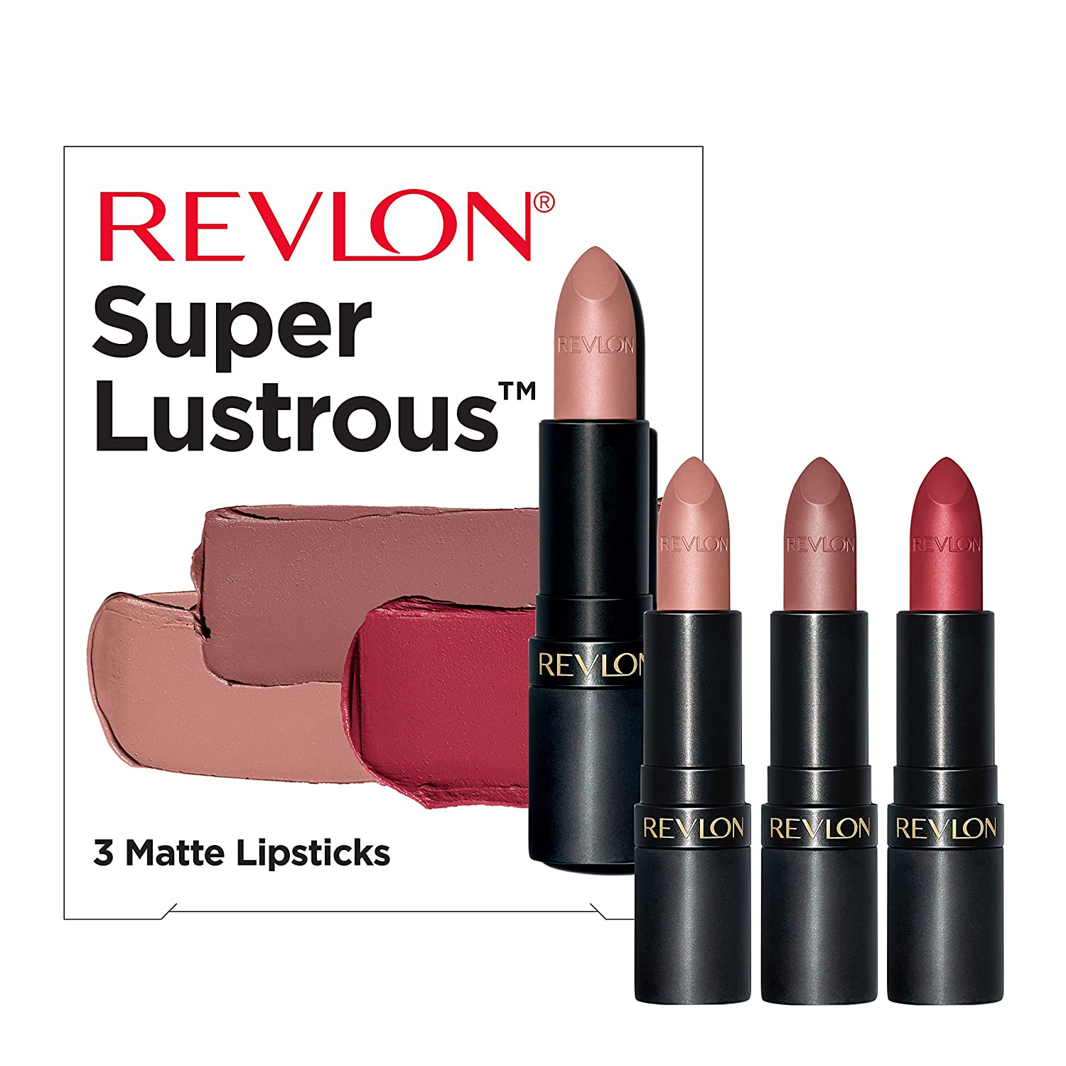 Foto 3 pulgar | Venta Internacional - Lápiz Labial Revlon Super Lustrous The Luscious Mattes, Set