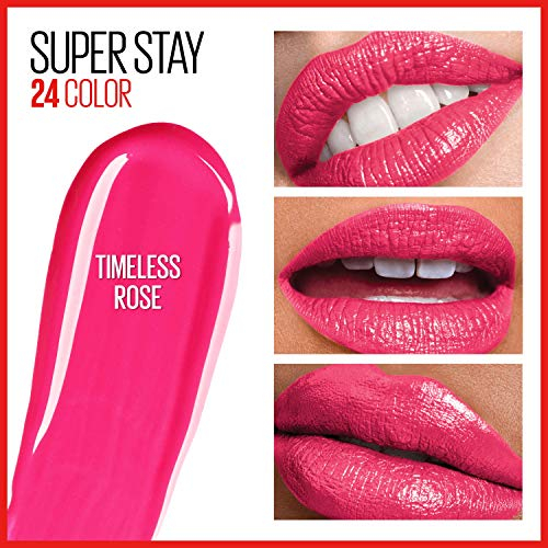 Foto 4 pulgar | Venta Internacional - Labial Maybelline New York Superstay 24 Rosa