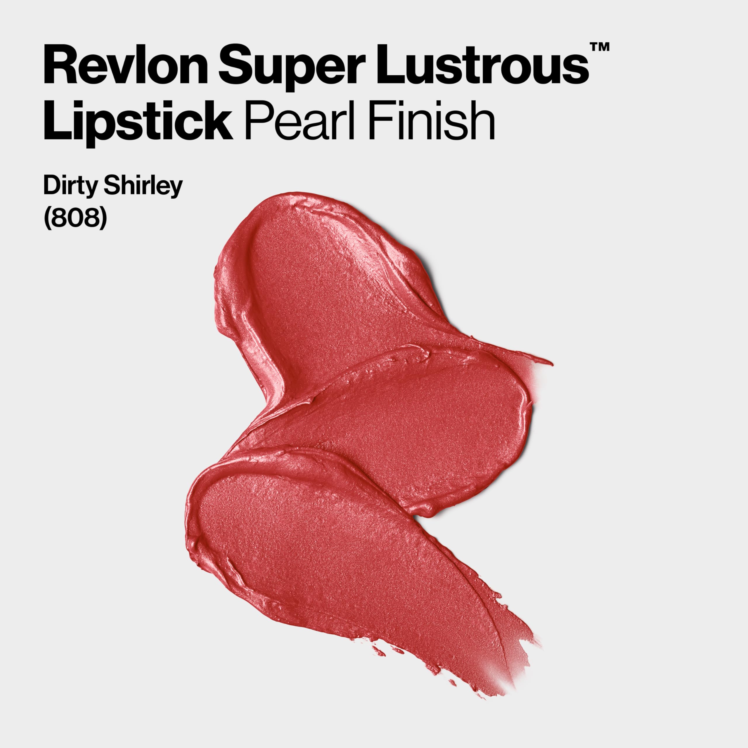 Foto 3 pulgar | Venta Internacional - Lápiz Labial Revlon Super Lustrous 808 Dirty Shirley 4,42 Ml