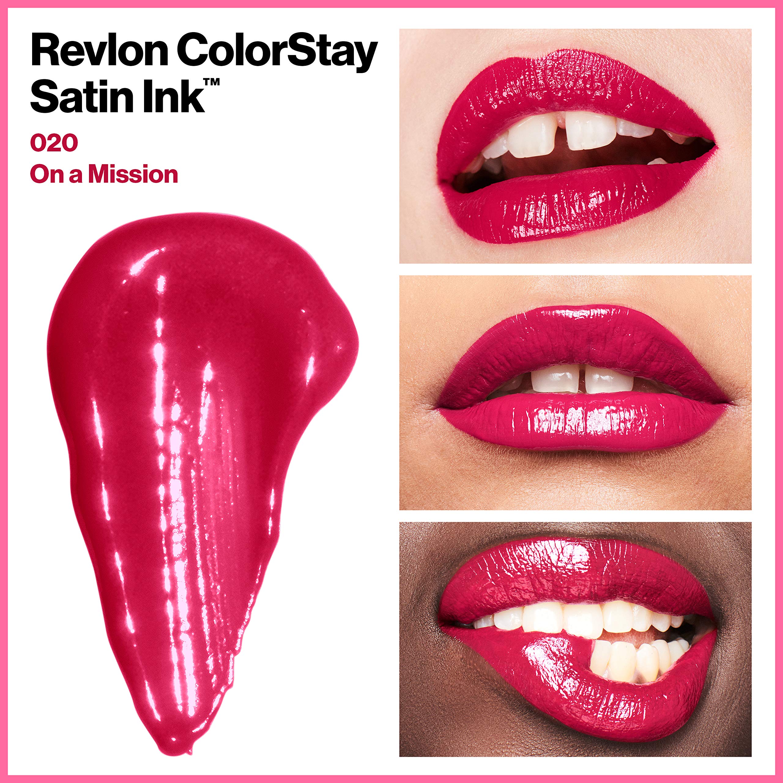 Foto 6 pulgar | Venta Internacional - Lápiz Labial Líquido Revlon Colorstay Satin Ink 020 On A Mission