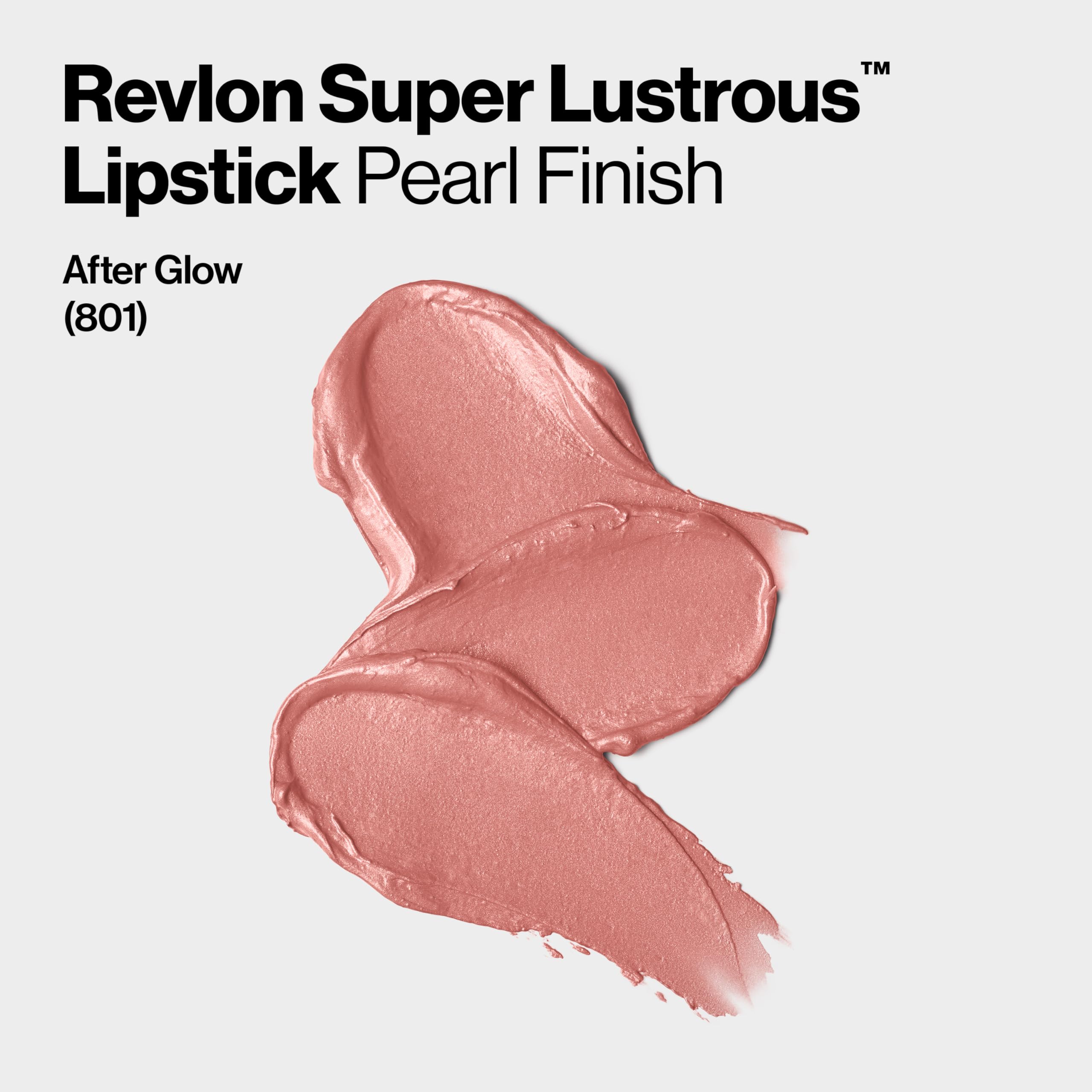 Foto 3 pulgar | Venta Internacional - Lápiz Labial Revlon Super Lustrous 801 After Glow 4,42 Ml