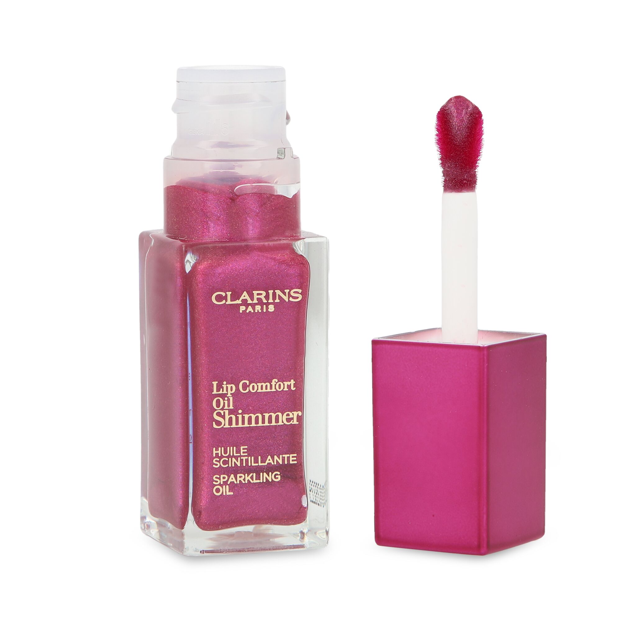 Foto 3 pulgar | Labial Lip Comfort Oil Shimmer -funky Raspberry