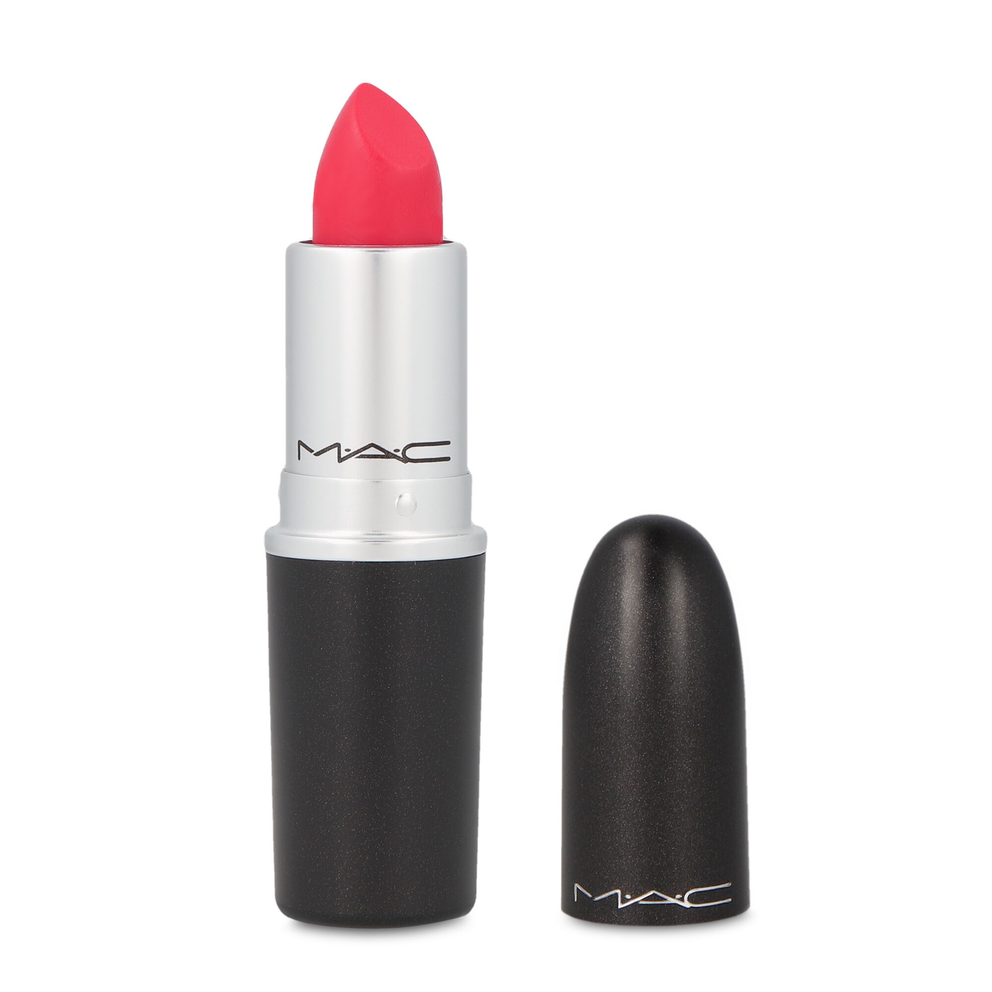 Foto 3 pulgar | Labial MAC Matte Lipstick Relentlessly Red